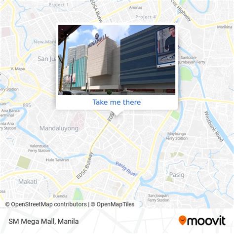 How to get to SM Mega Mall in Mandaluyong by Bus or .
